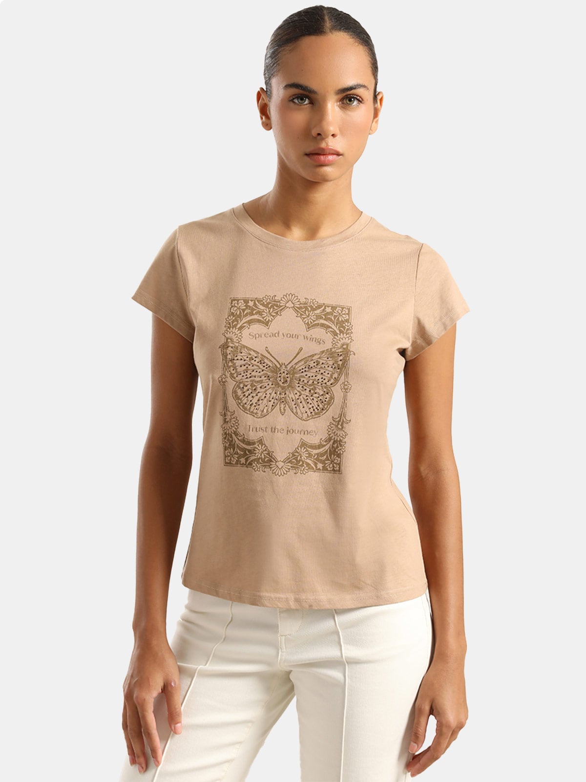 POLO ALGODON MANGA CORTA MUJER LIOLA ESTAMPADO - 1