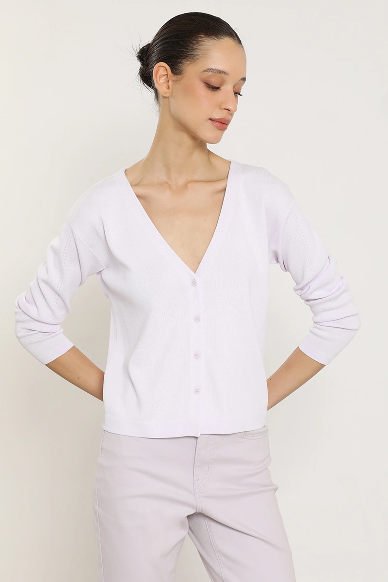 CARDIGAN MUJER LIOLA ROMÁNTICO - 3