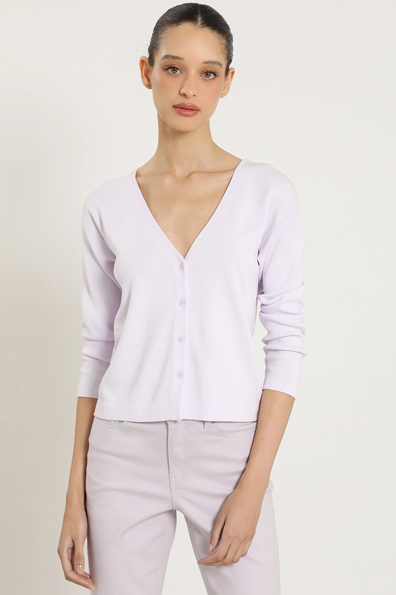 CARDIGAN MUJER LIOLA ROMÁNTICO - 5