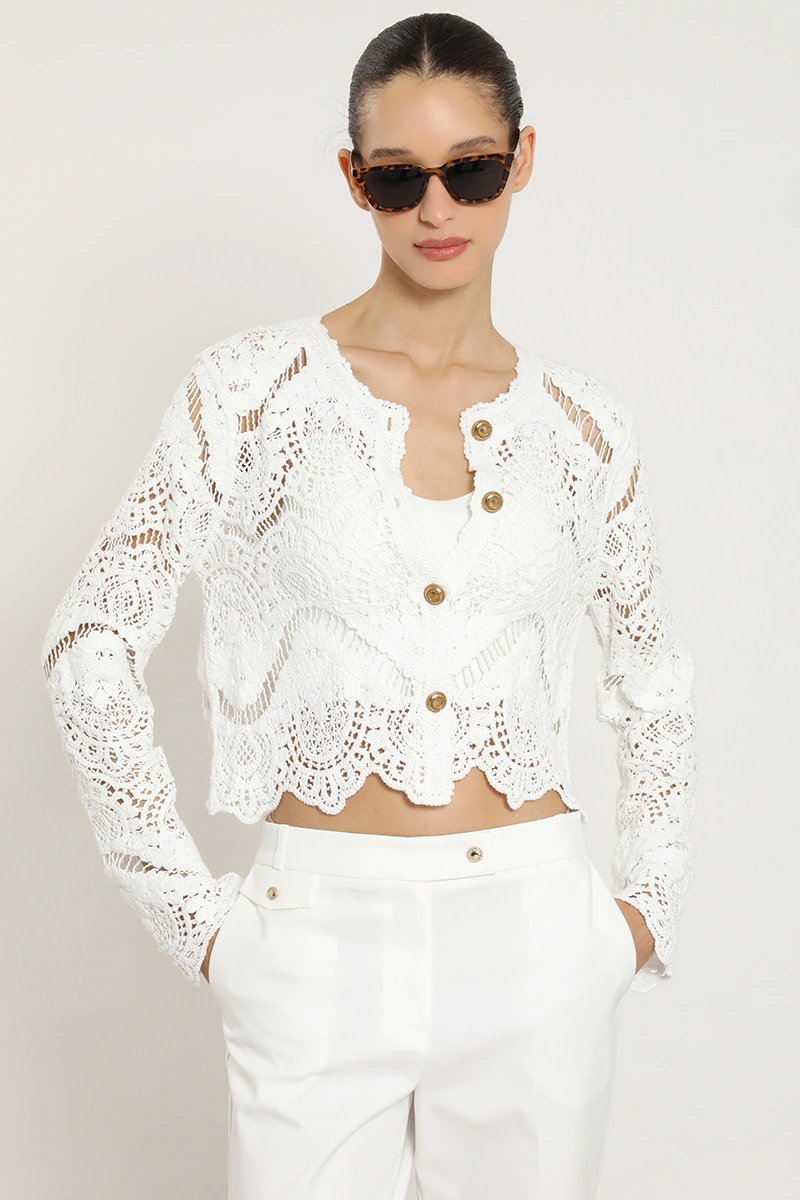 CARDIGAN MUJER LIOLA ROMÁNTICO - 6