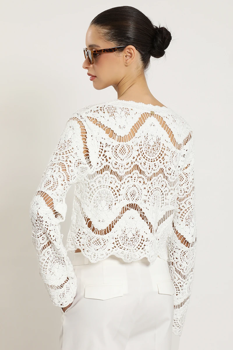CARDIGAN MUJER LIOLA ROMÁNTICO - 7