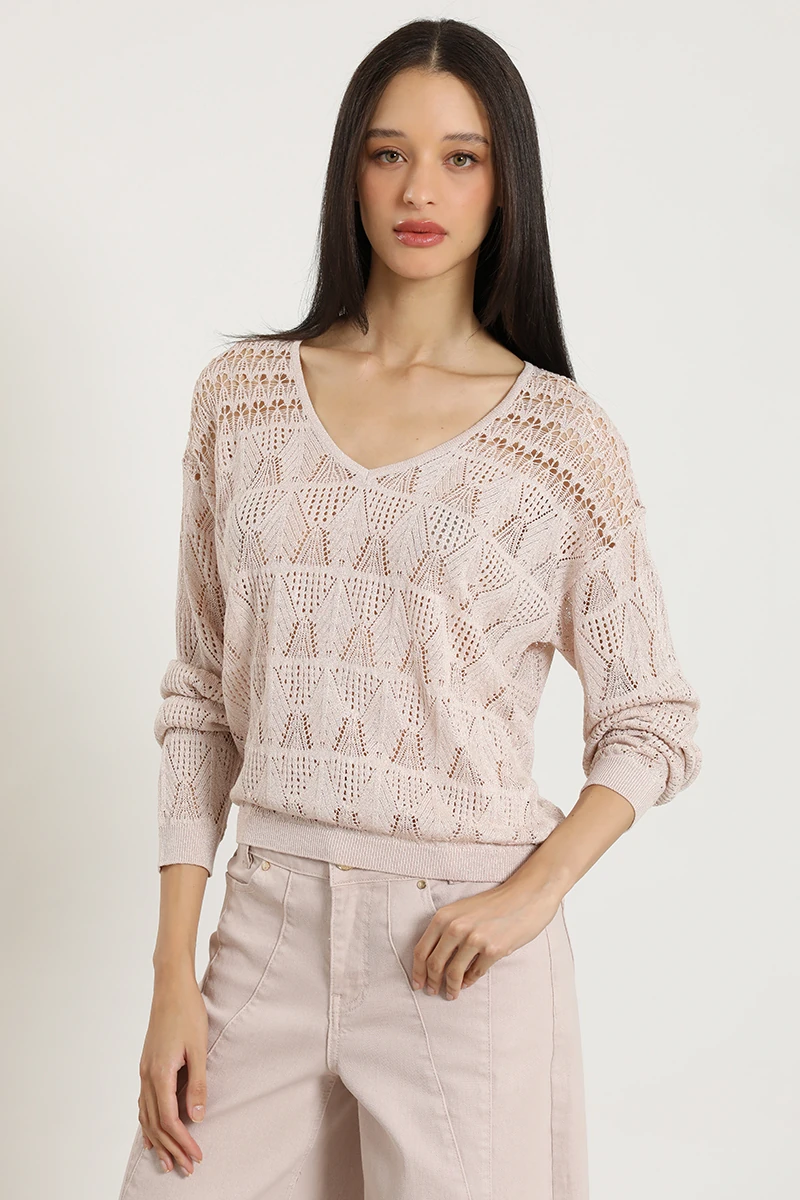 CARDIGAN MUJER LIOLA ROMÁNTICO - 1
