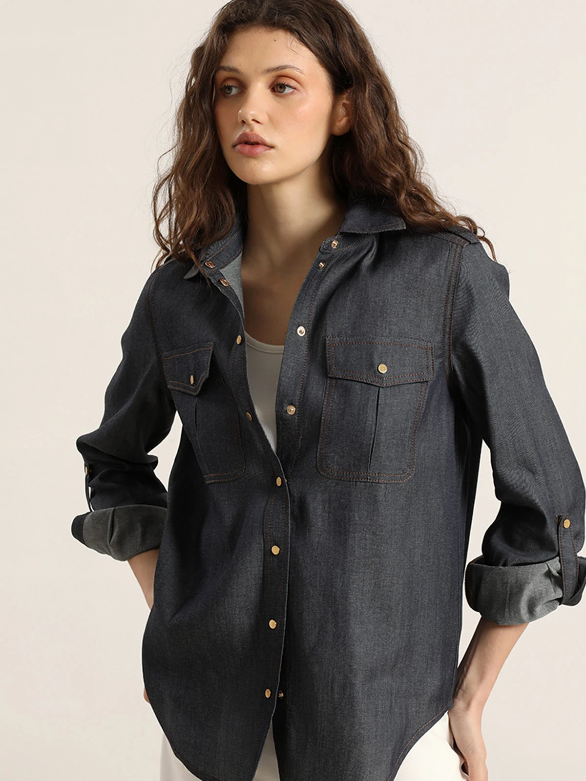 BLUSA MANGA LARGA MUJER LIOLA COSTERO - 1