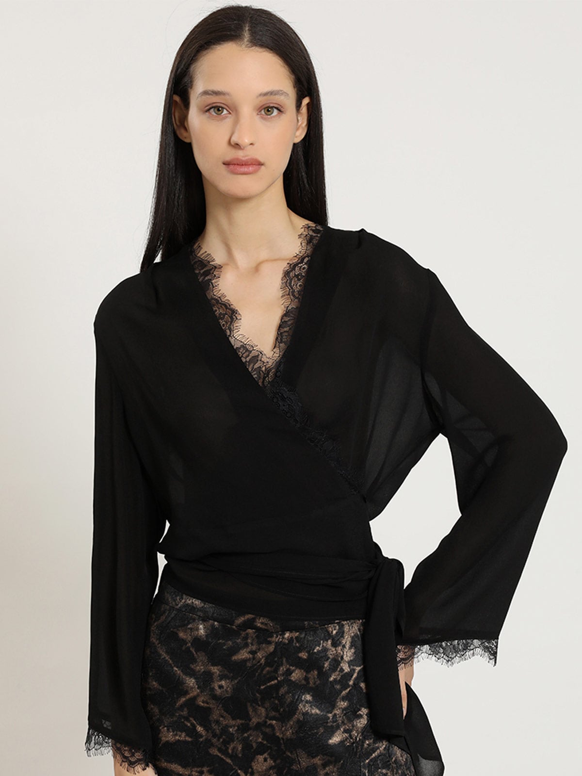 BLUSA MANGA LARGA MUJER LIOLA RESORT - 1