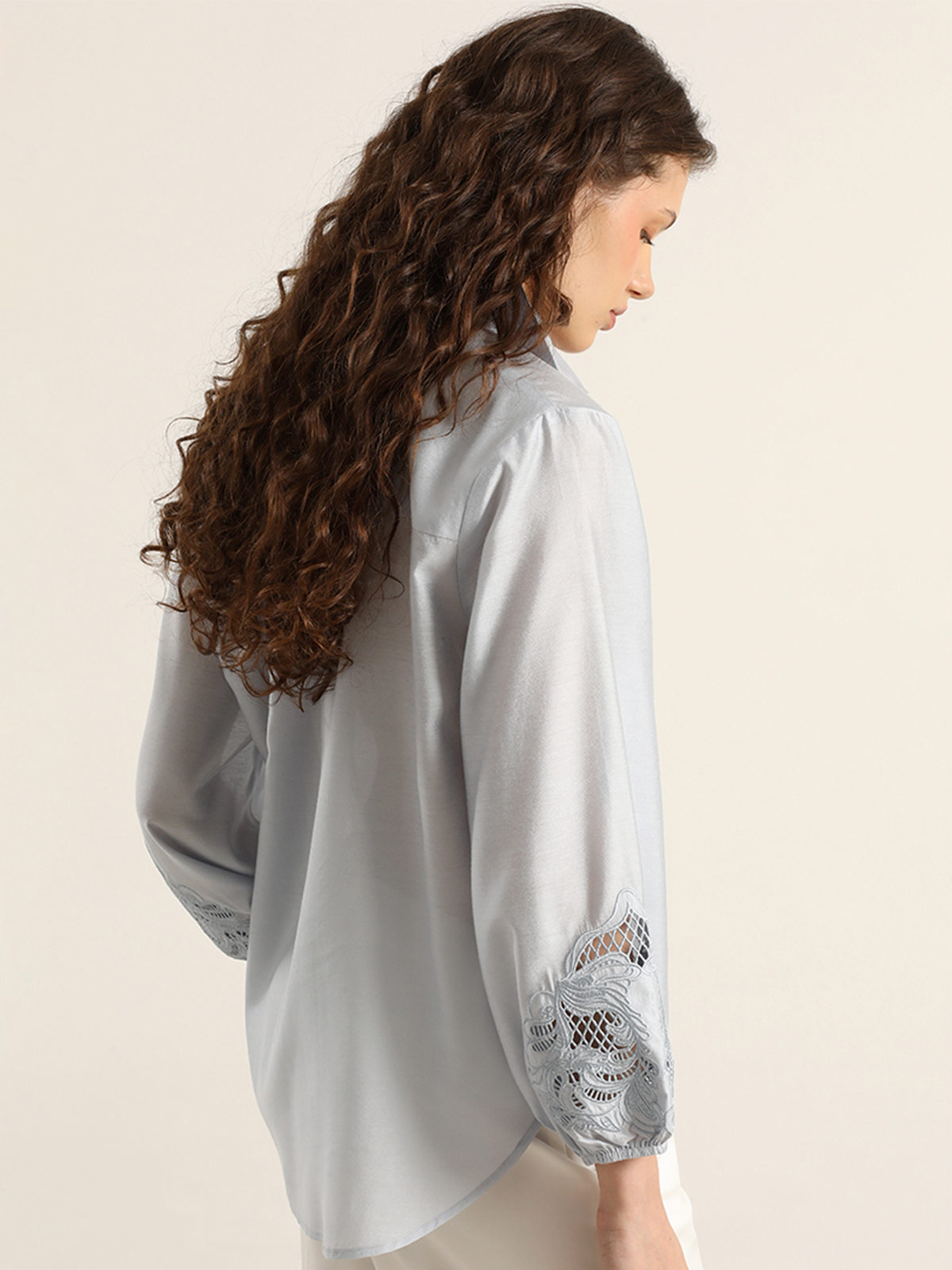 BLUSA MANGA 3/4 MUJER LIOLA ROMÁNTICO - 3