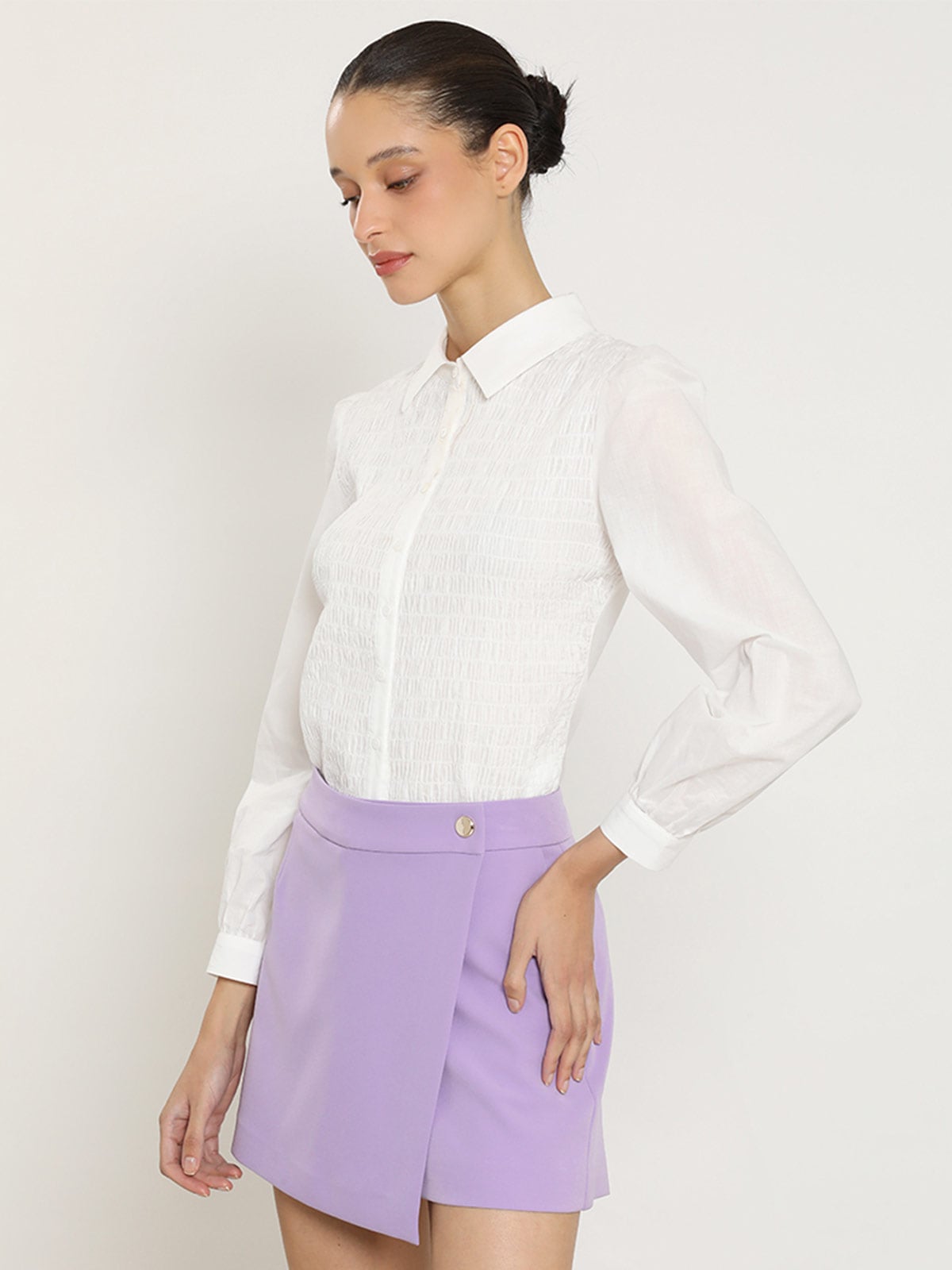 FALDA SHRT RECTO MUJER LIOLA COLOR - 3
