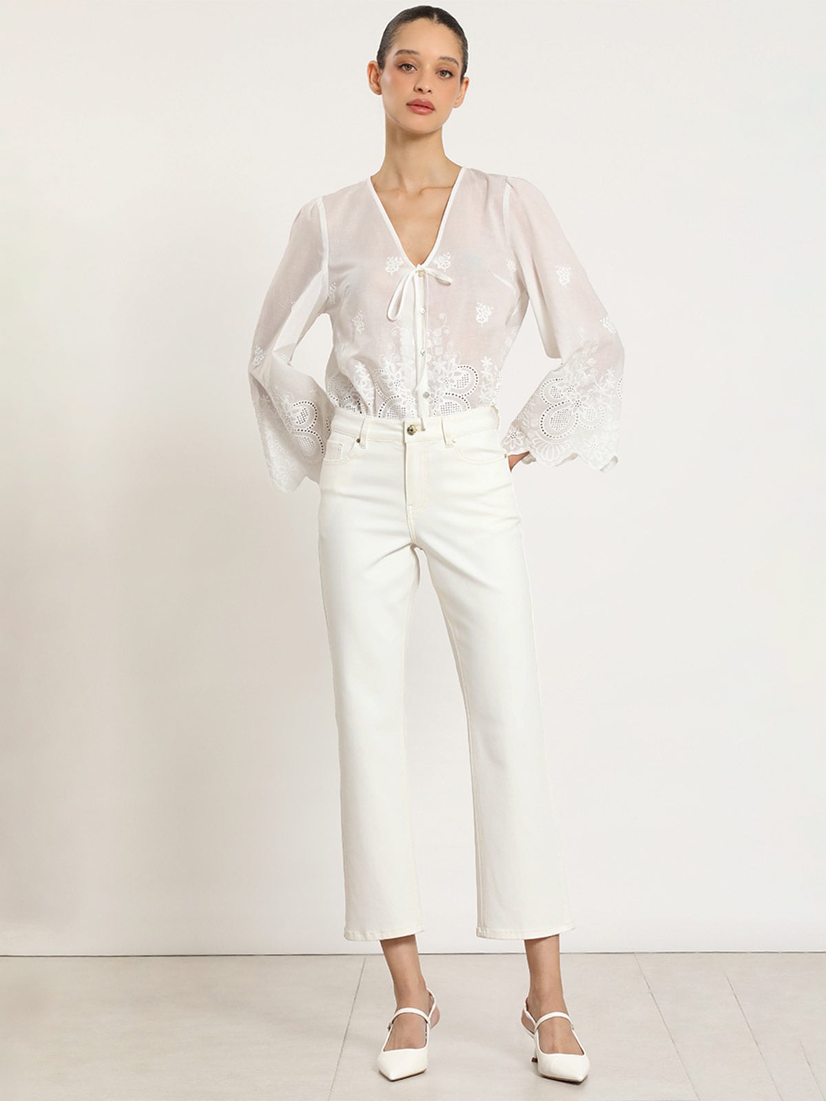JEANS ALGODÓN SLIM MUJER LIOLA - 1