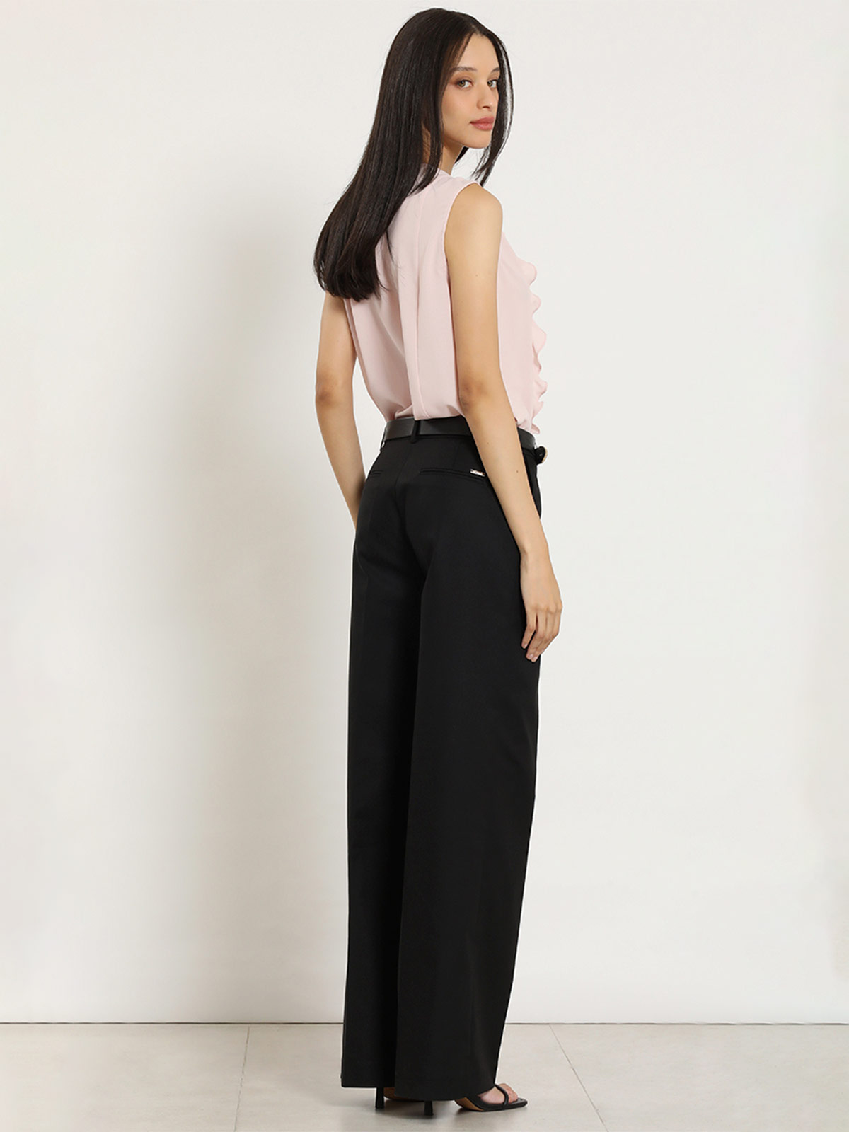 PANTALÓN RECTO MUJER LIOLA ROMÁNTICO - 3