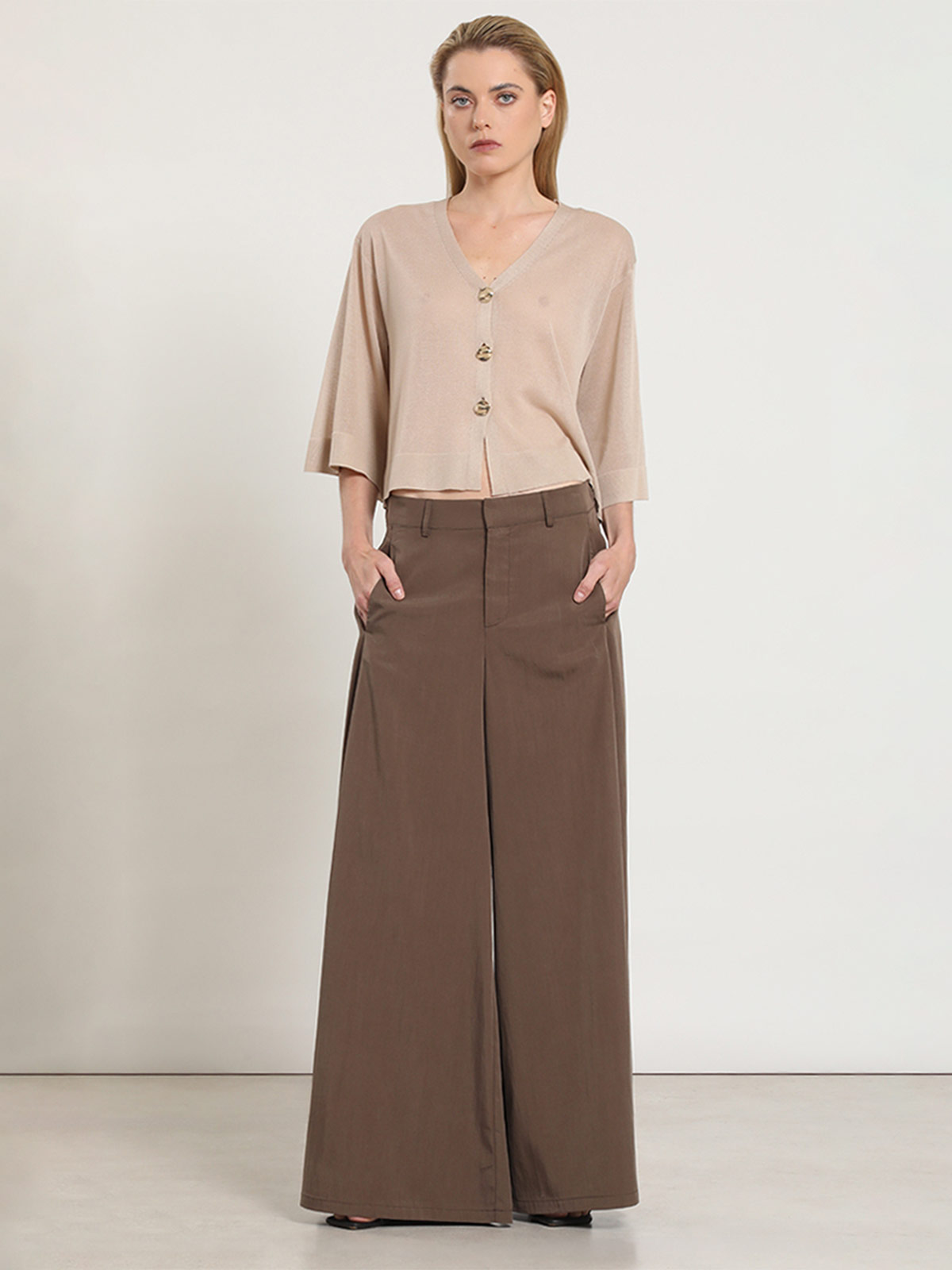 CARDIGAN MUJER LIOLA PUNTO SEMITRANSPARENTE - 6