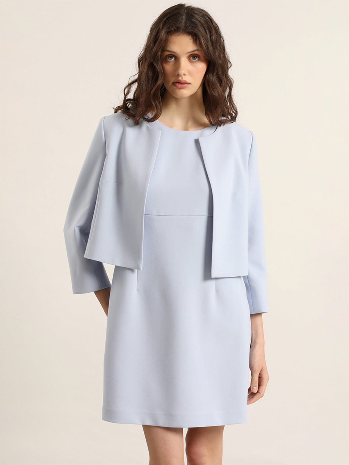 VESTIDO CORTO MUJER LIOLA ROMÁNTICO - 1