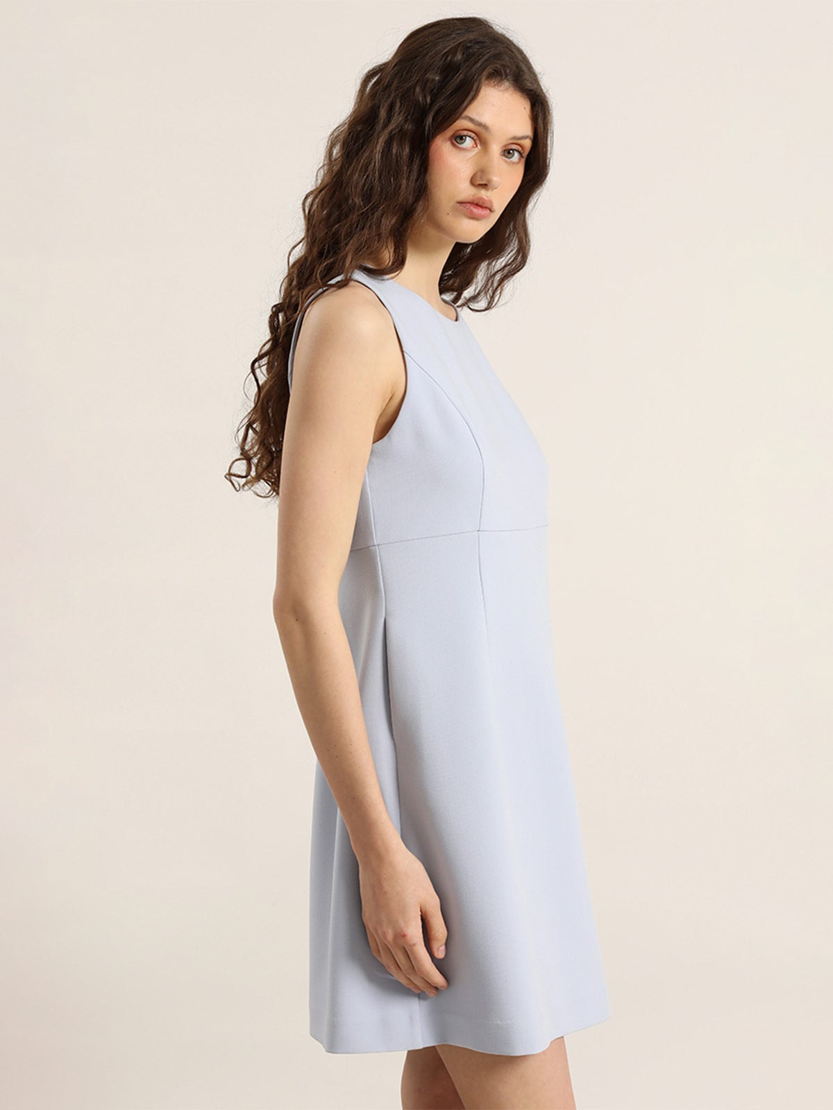 VESTIDO CORTO MUJER LIOLA ROMÁNTICO - 4