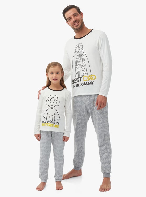 CERDÁ LIFE'S LITTLE MOMENTS Boy's Pyjama D'hiver Du Capitan America 100% Coton Avec T-shirt À Manches Longues Et Pantalon Long - Licence Officielle