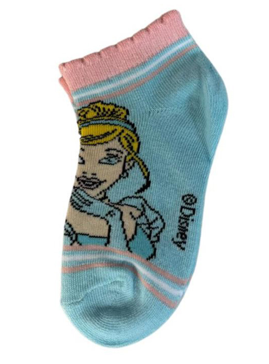 PACK 3 MEDIAS ALGODÓN NIÑA DISNEY PRINCESAS MULTICOLOR PRI-0740 - 3