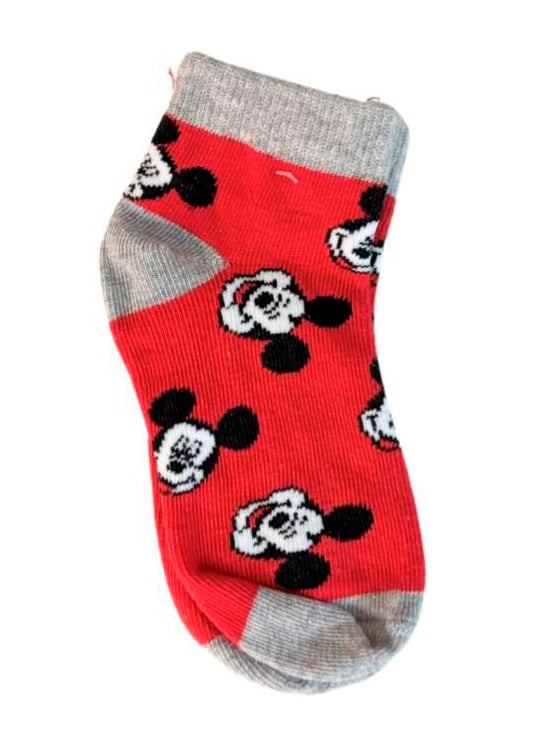 PACK 3 MEDIAS ALGODÓN NIÑO DISNEY MICKEY MOUSE MULTICOLOR MIK-2185 - 4