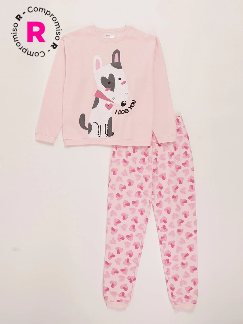 PIJAMA FRANELA NIÑA INDEX - 1