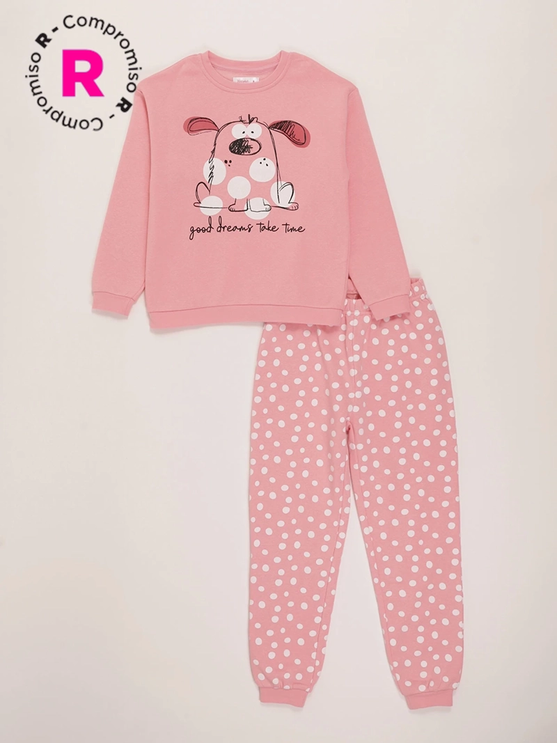 PIJAMA FRANELA NIÑA HARVEST - 1