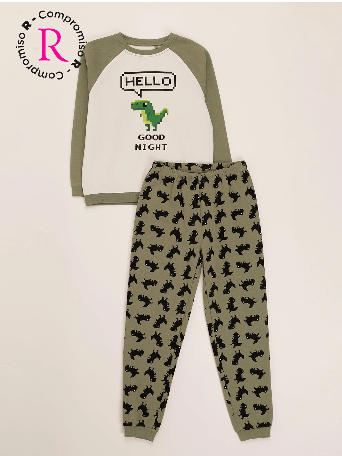PIJAMA FRANELA NIÑO HARVEST - 1