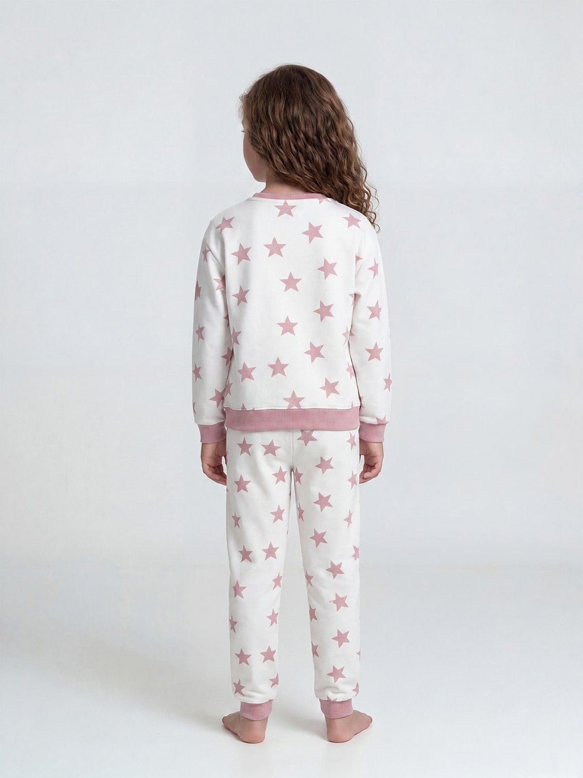 PIJAMA ESTRELLA MANGA LARGA FRANELA NIÑA HARVEST - 2