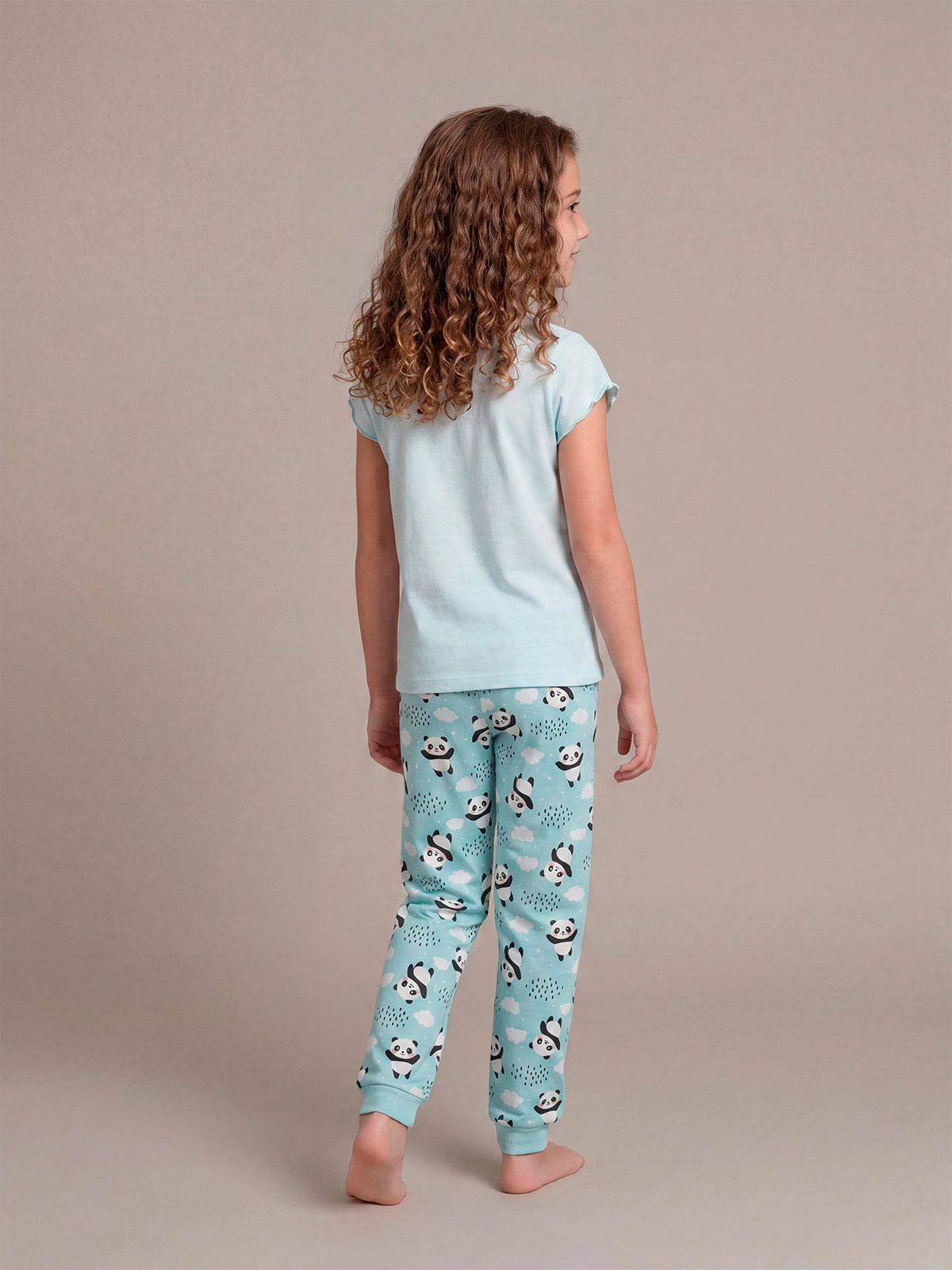 PIJAMA ALGODÓN NIÑA HARVEST MANGA CORTA - 2