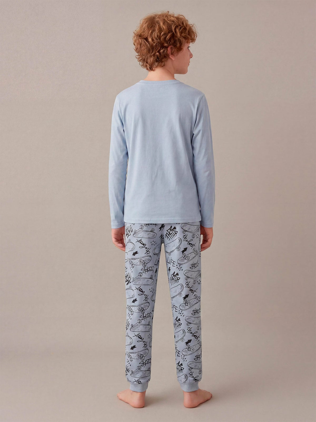 PIJAMA ALGODÓN NIÑO CLOUDBREAK MANGA LARGA - 2
