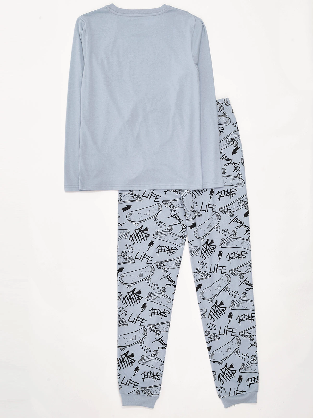 PIJAMA ALGODÓN NIÑO CLOUDBREAK MANGA LARGA - 4