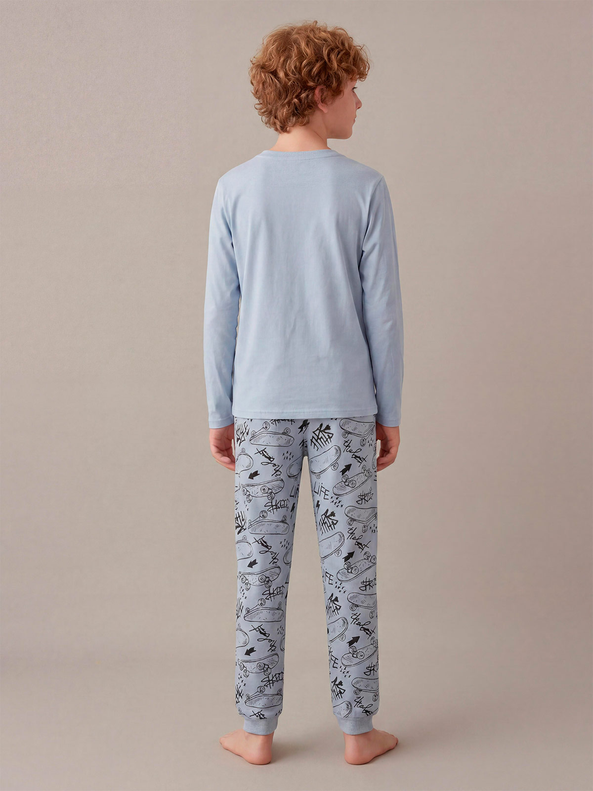 PIJAMA ALGODÓN NIÑO CLOUDBREAK MANGA LARGA - 2