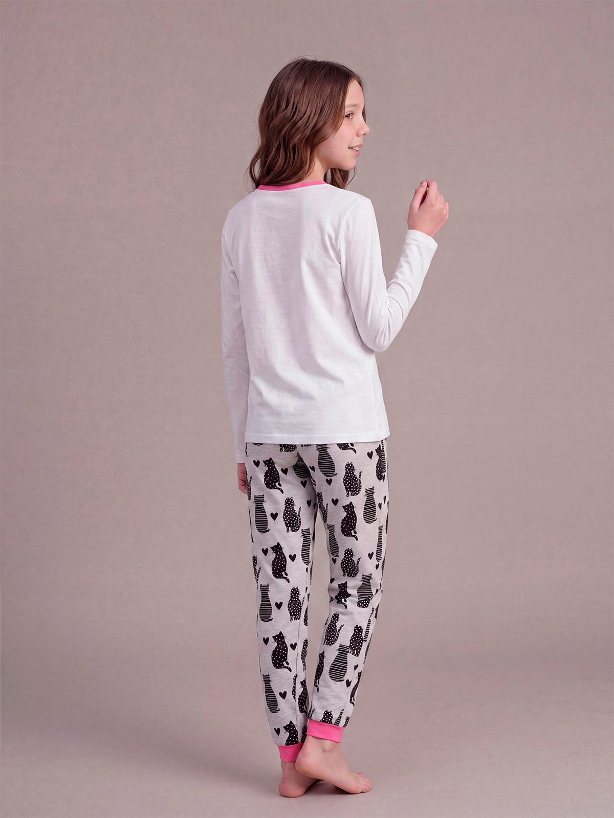 PIJAMA ALGODÓN NIÑA INDEX MANGA LARGA - 2