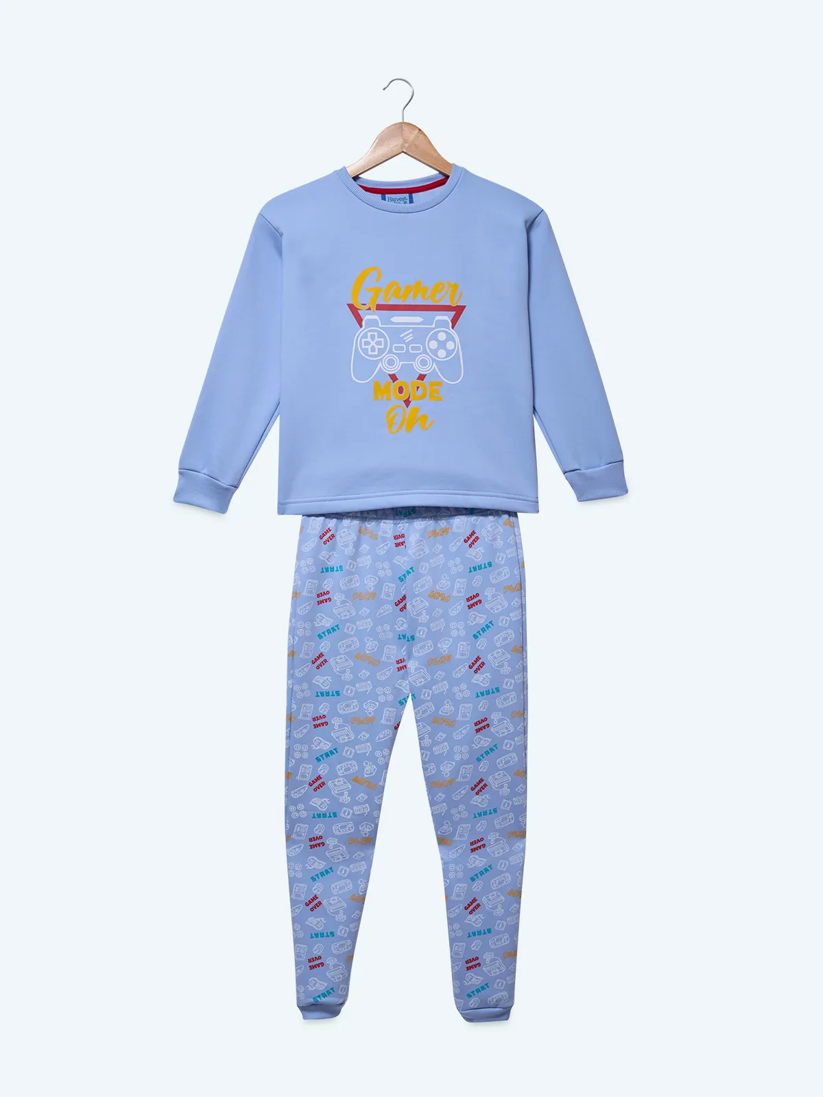 PIJAMA FRANELA NIÑO HARVEST - 1
