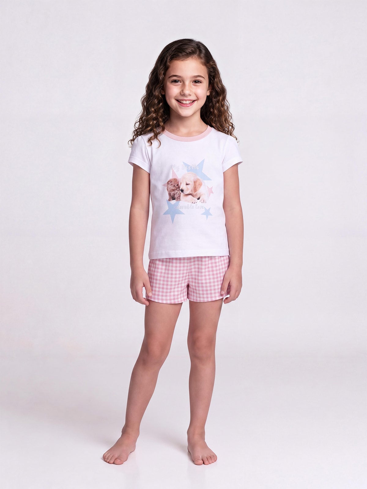 PIJAMA ALGODÓN NIÑA HARVEST PETS - 1