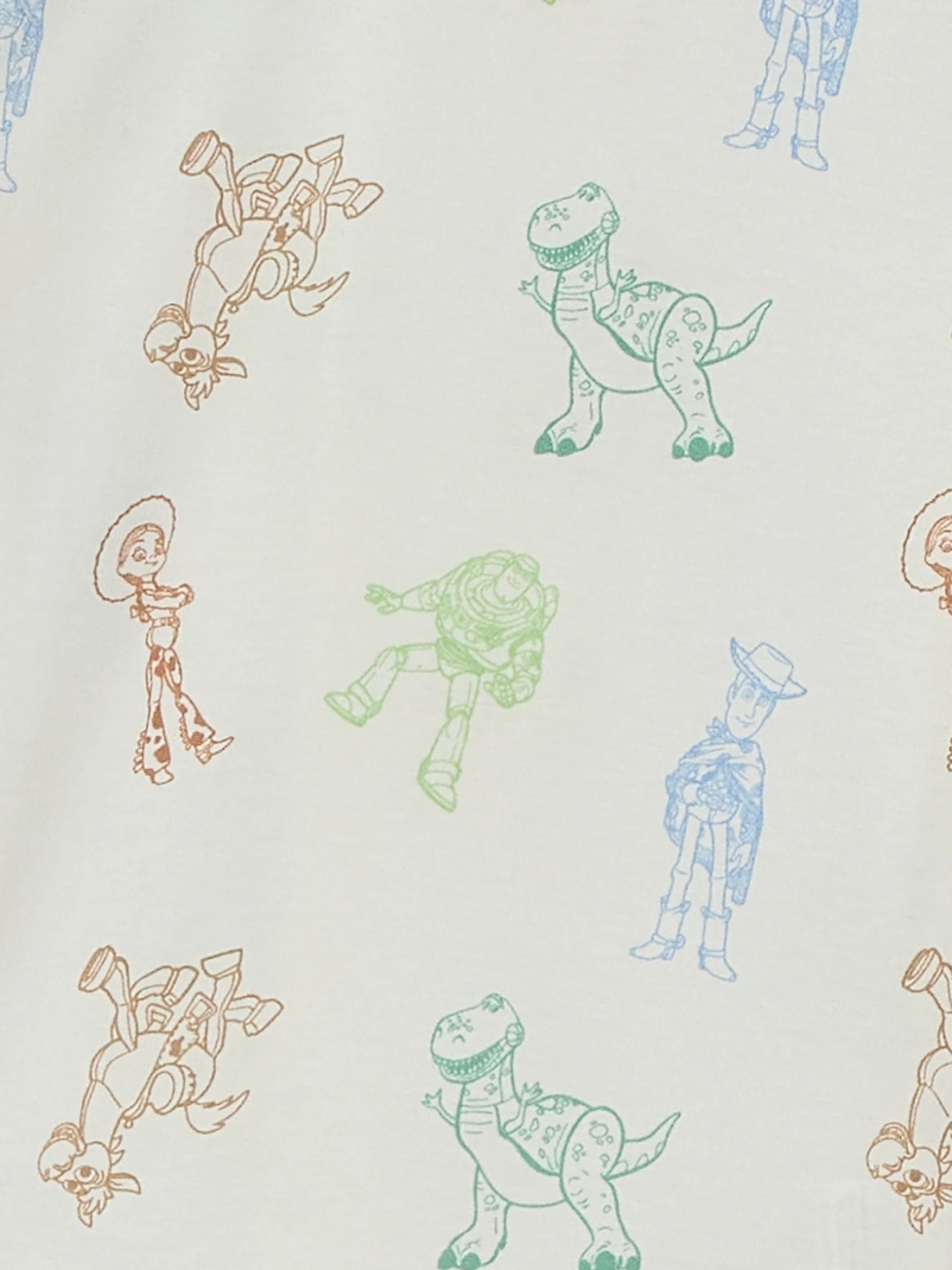 PIJAMA UNISEX DISNEY TOY STORY 2 PIEZAS - 4