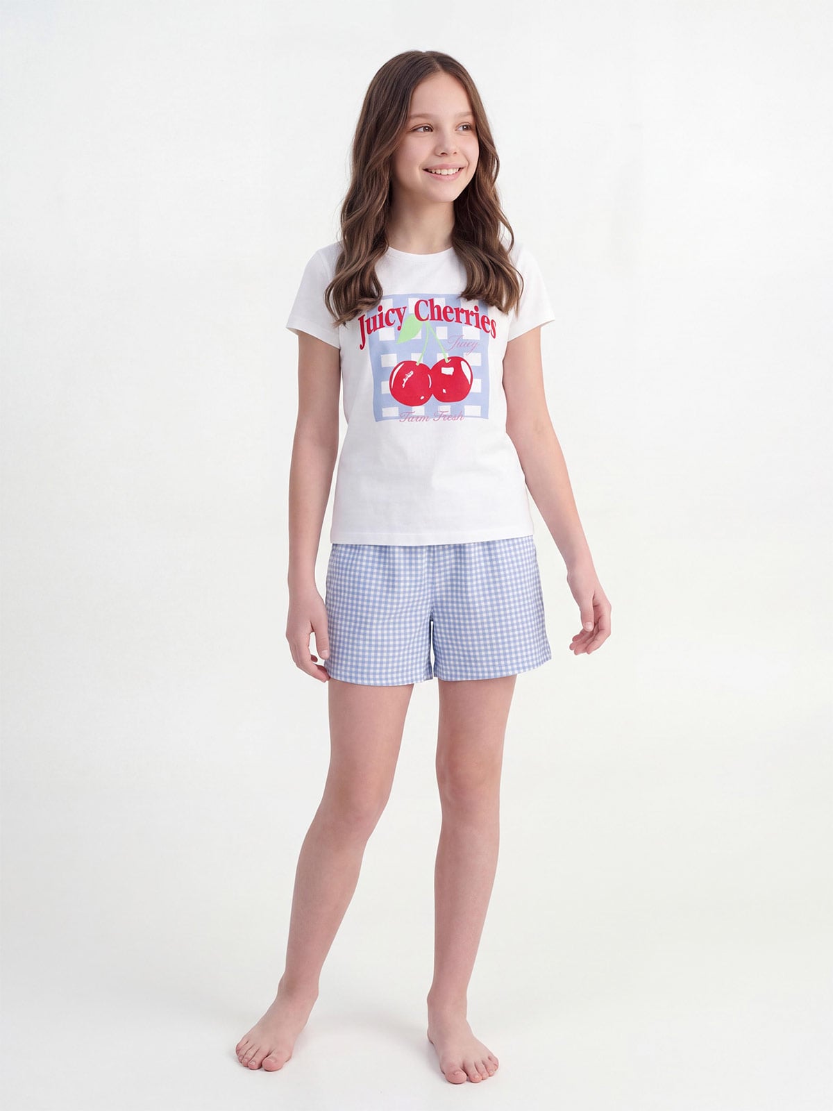 PIJAMA ALGODÓN NIÑA INDEX TEEN GUINDA - 1