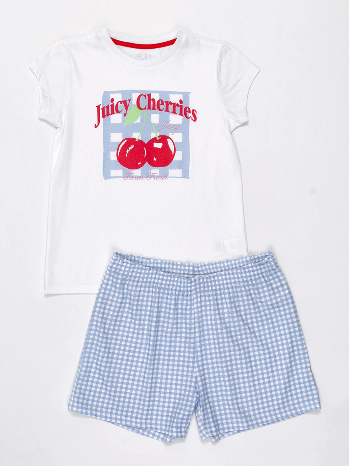 PIJAMA ALGODÓN NIÑA INDEX TEEN GUINDA - 3