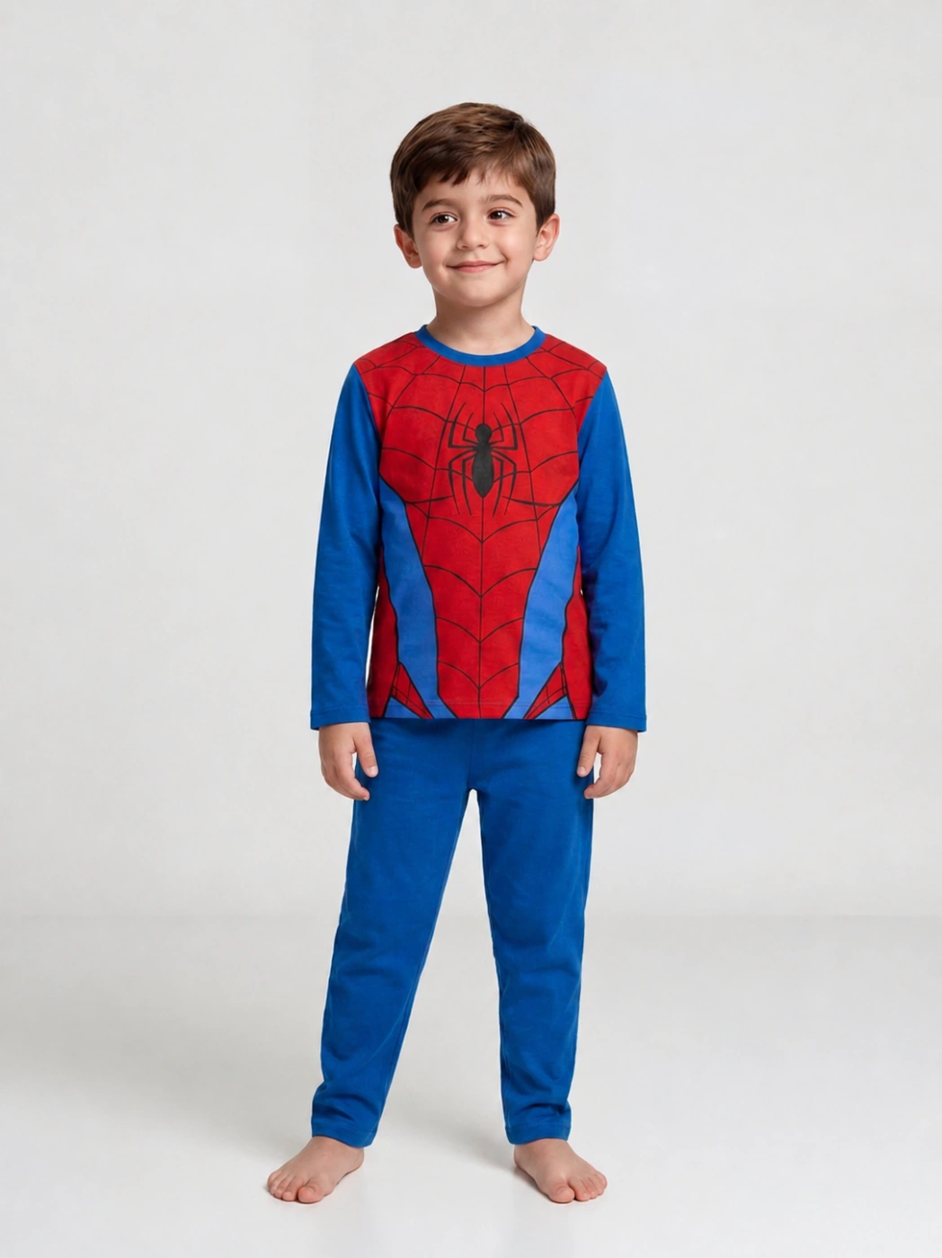 PIJAMA NIÑO SPIDERMAN MANGA LARGA - 1