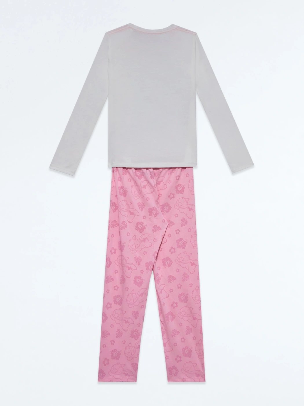 PIJAMA NIÑA STITCH MANGA LARGA - 4
