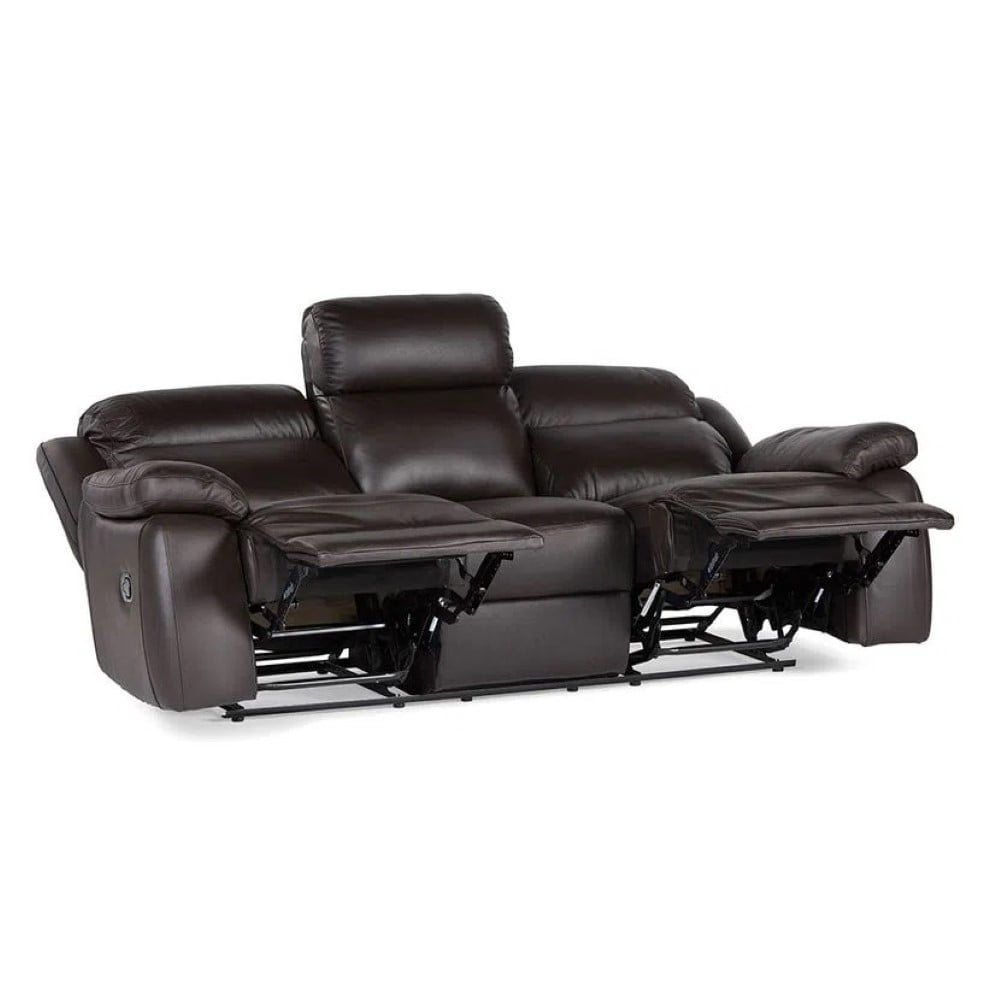 SOFÁ RECLINABLE ROSEN MILAN 3 CUERPOS CHOCOLATE - 1