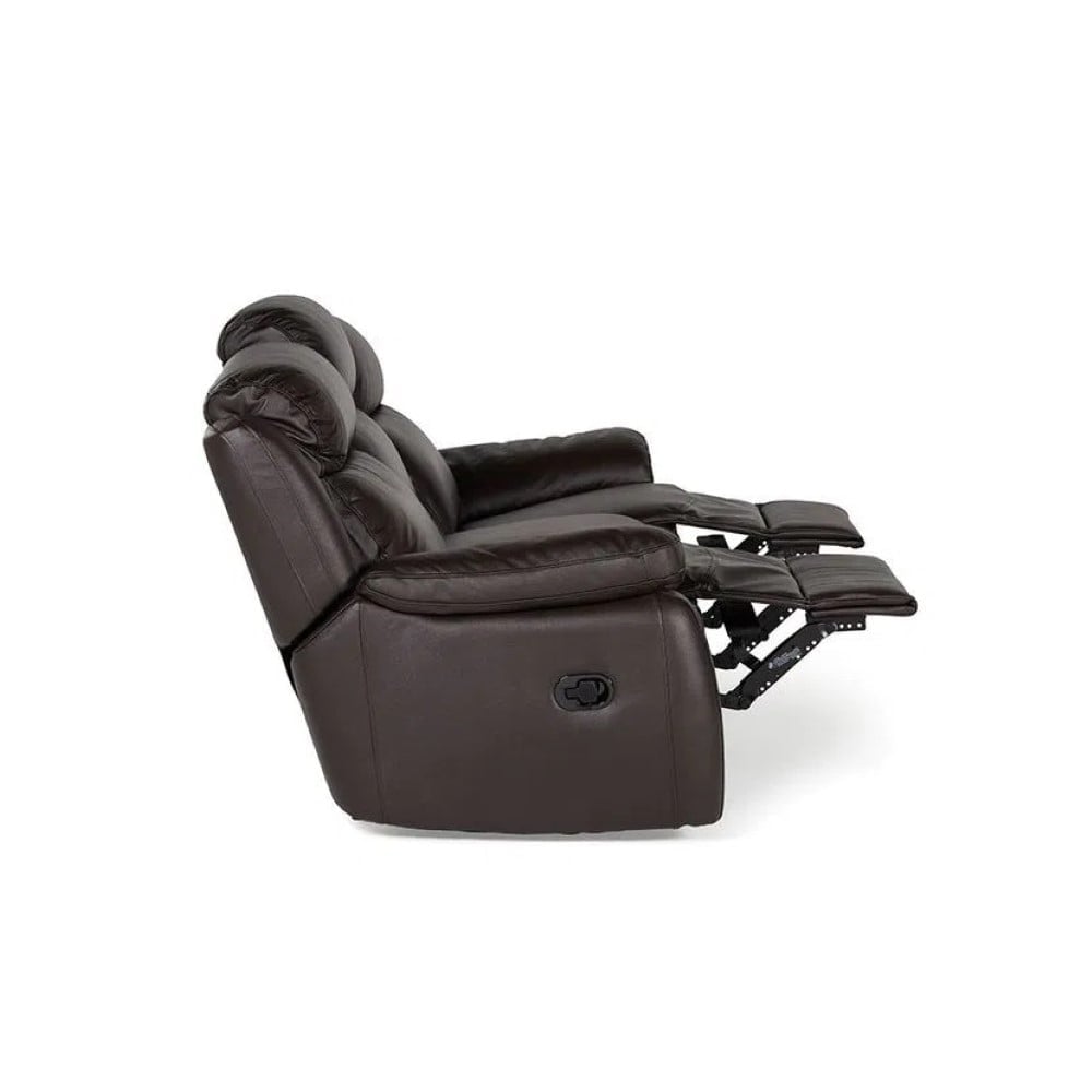 SOFÁ RECLINABLE ROSEN MILAN 3 CUERPOS CHOCOLATE - 3