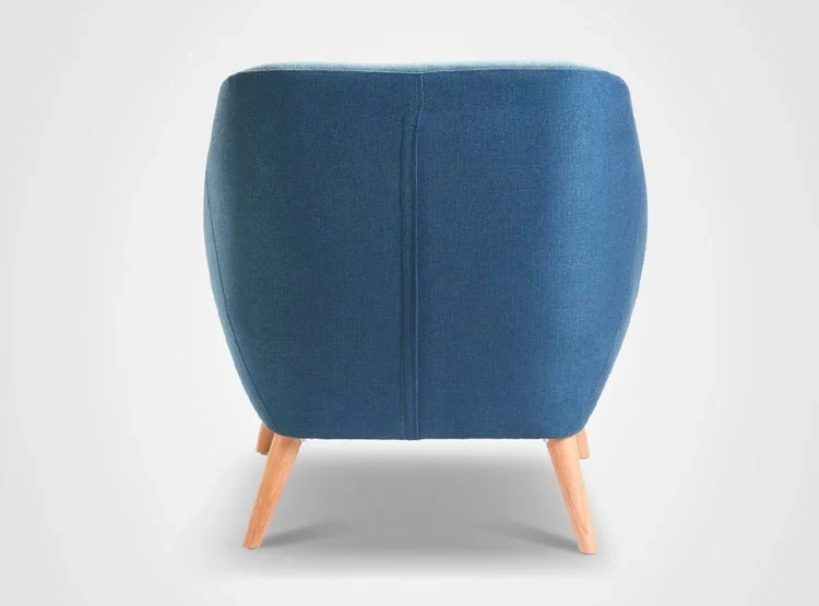 SILLÓN RIPLEY HOME NORWAY AZUL ACERO - 4