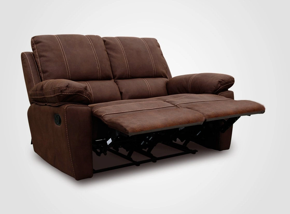 SILLÓN RECLINABLE ROSEN BRUNO 2 CUERPOS CHOCOLATE - 3