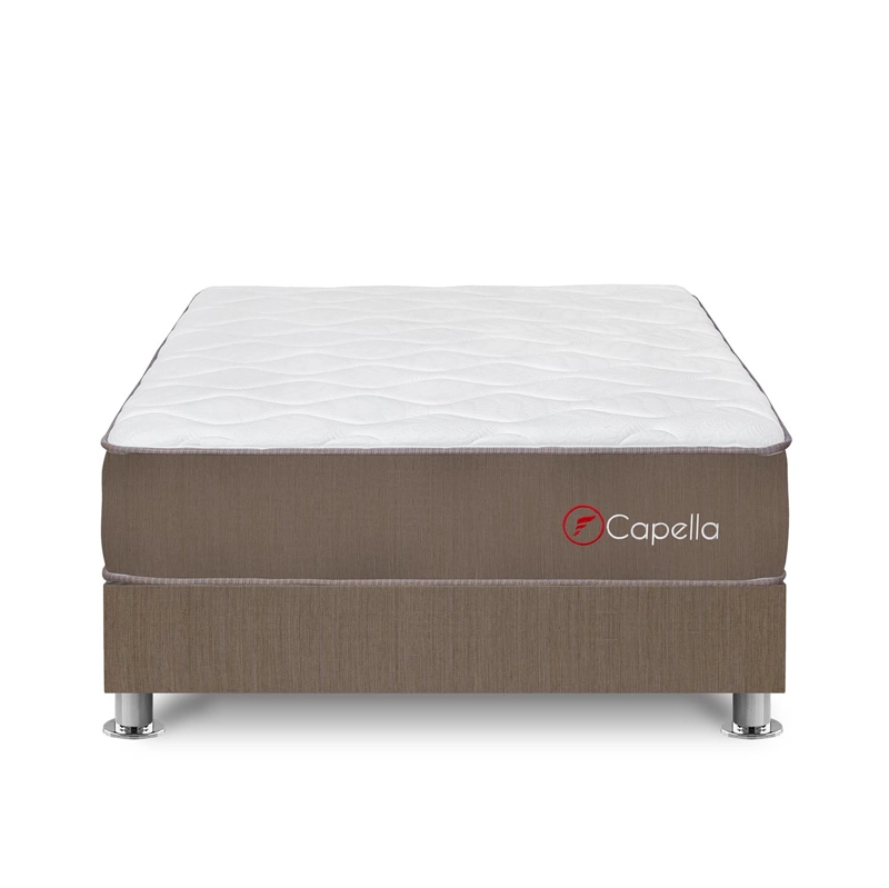 CAMA AMERICANA FORLI  CAPELLA SÚPERSIDE 1.5 PLAZAS BLANCO - 1