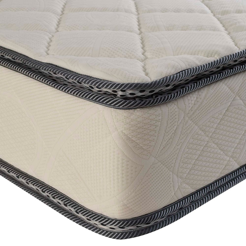 CAMA AMERICANA FORLI CAPELLA PILLOW TOP 1.5 PLAZAS MARRÓN - 4