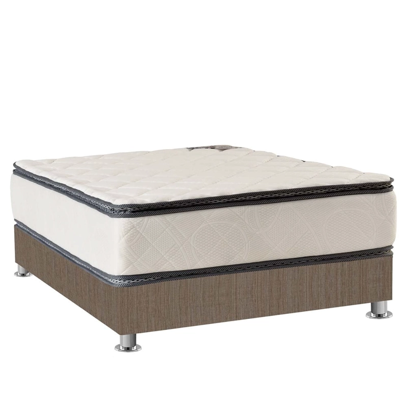 CAMA AMERICANA FORLI CAPELLA PILLOW TOP 2 PLAZAS - 1