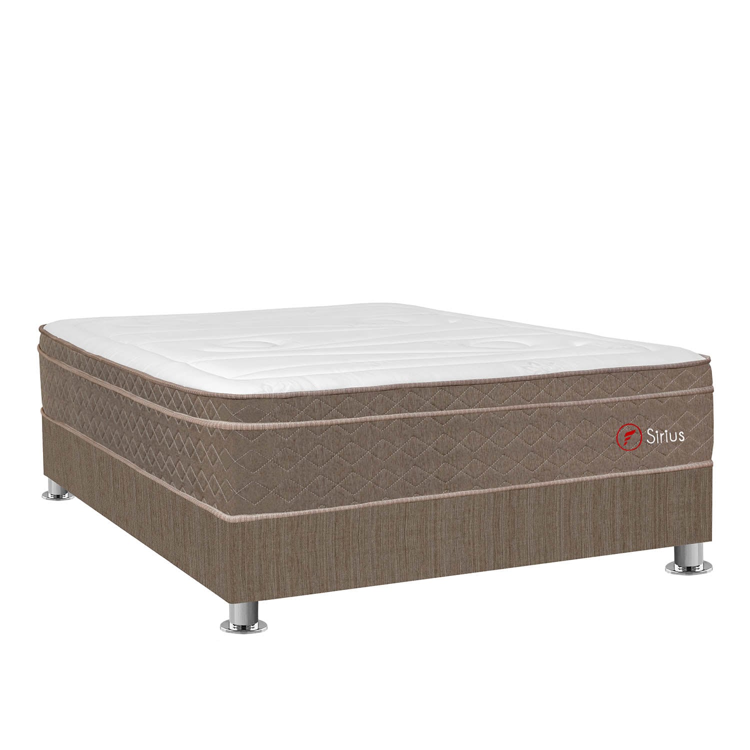CAMA AMERICANA FORLI SIRIUS 2 PLAZAS BLANCO + CABECERA DE REGALO - 2