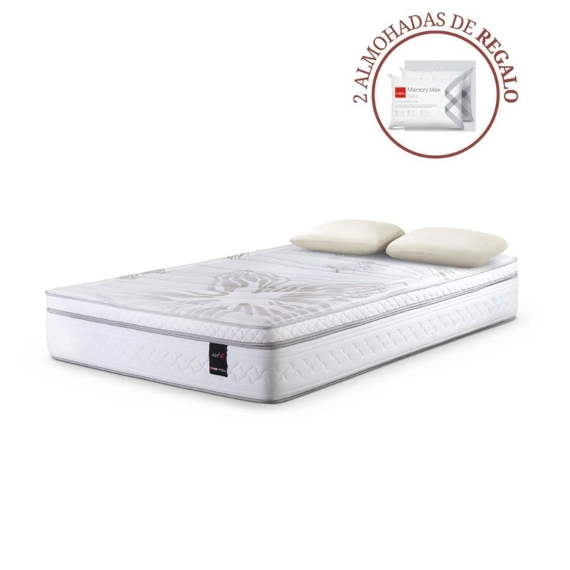 COLCHÓN ROSEN ART 4 2 PLAZAS + 2 ALMOHADAS MEMORY MAX - 1