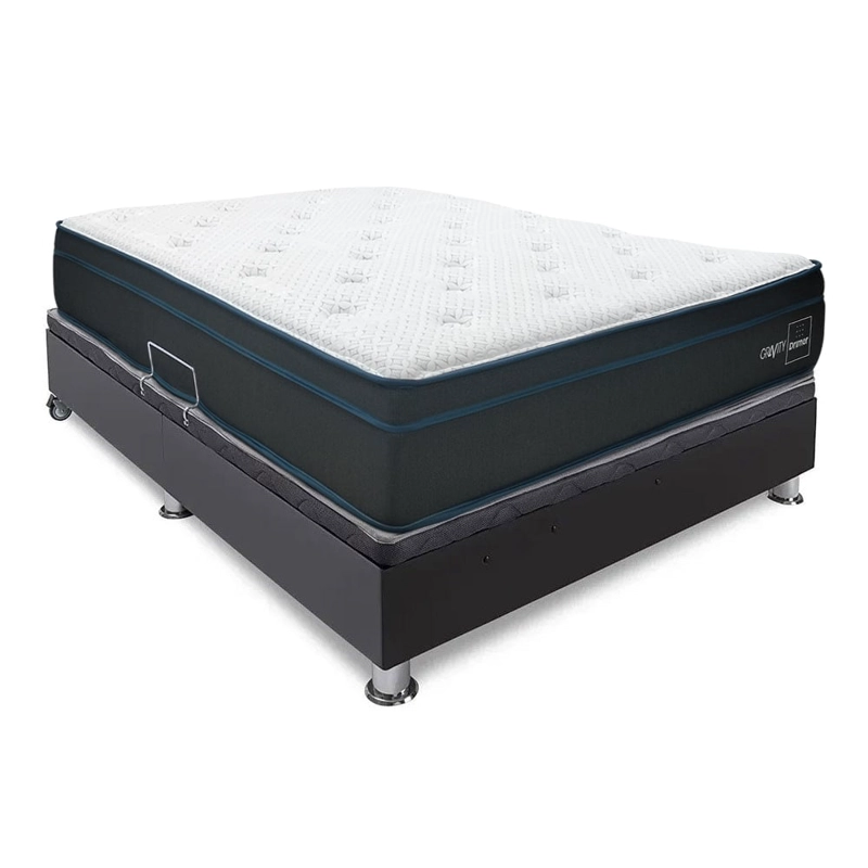 CAMA BOXET DRIMER GRAVITY LAQUEADA 1.5 PLAZAS - 2