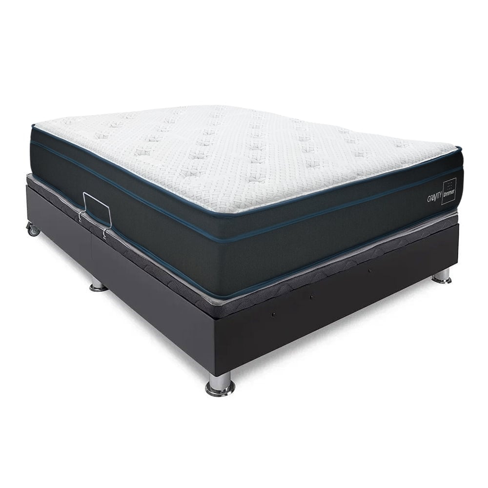 CAMA BOXET DRIMER GRAVITY LAQUEADA 2 PLAZAS - 2