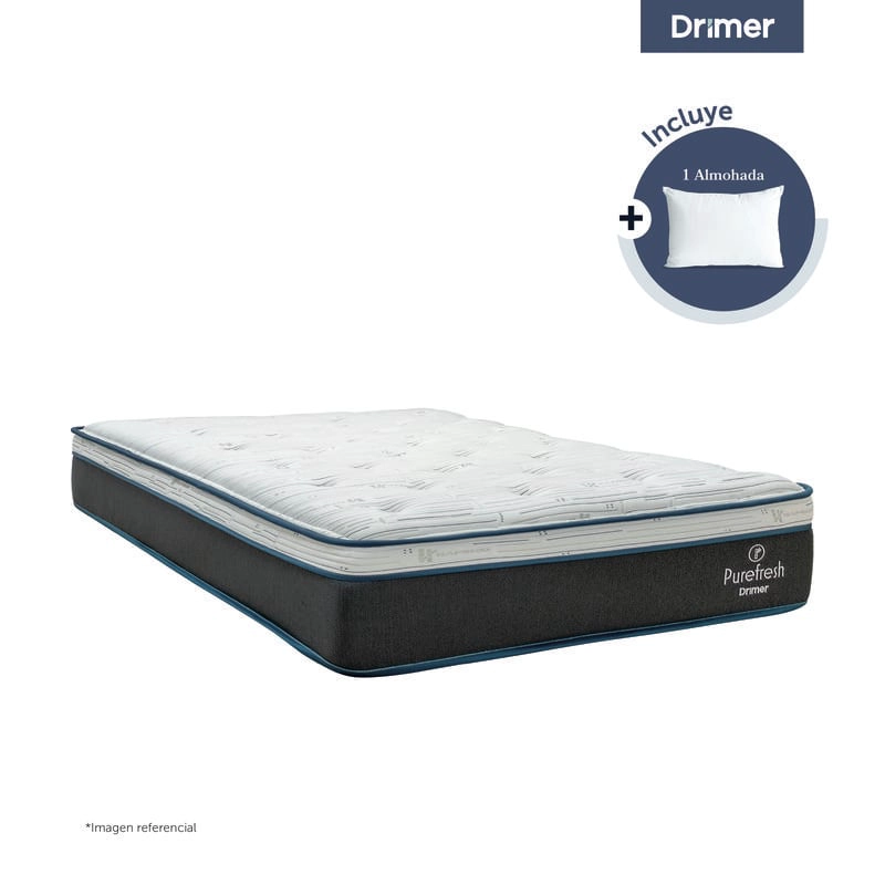 COLCHÓN DRIMER PURE FRESH 1.5 PLAZAS - 1