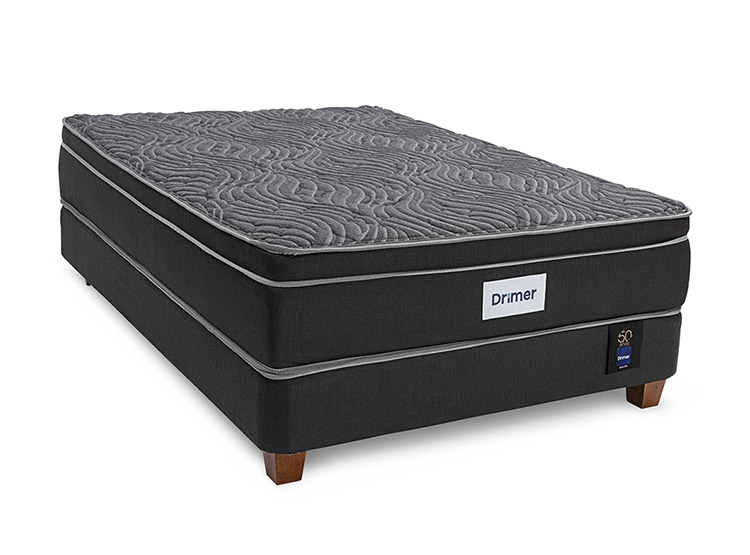 CAMA AMERICANA DRIMER VENTUS 1.5 PLAZAS GRIS - 2