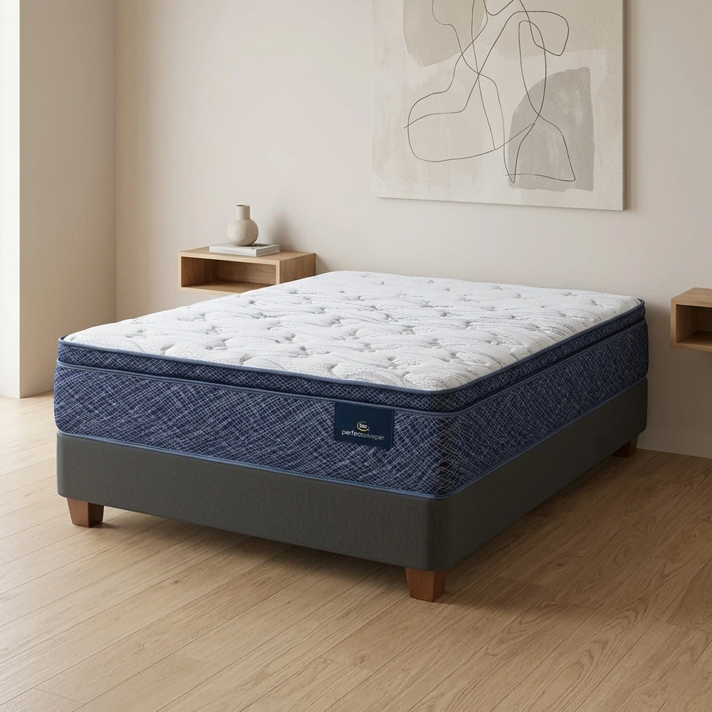 CAMA AMERICANA SERTA KENYA 2 PLAZAS - 1