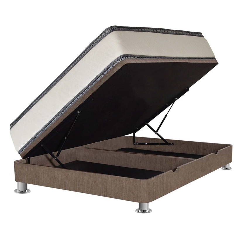 CAMA BOXET FORLI PISTONES CAPELLA PILLOW TOP 2 PLAZAS - 1