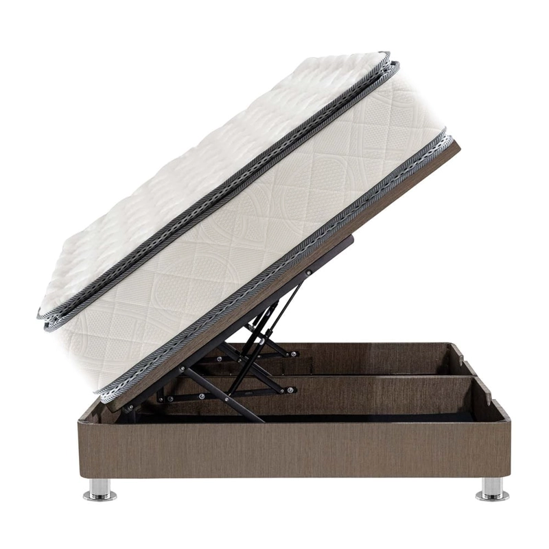 CAMA BOXET FORLI PISTONES CAPELLA PILLOW TOP 2 PLAZAS - 2